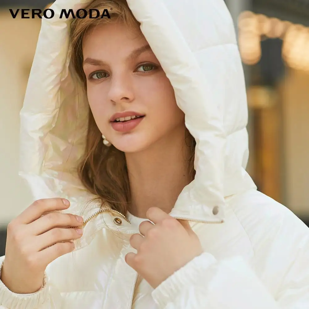 Vero Moda новые женские красочные ткани с капюшоном шнурок пальто подкладка | 319422501