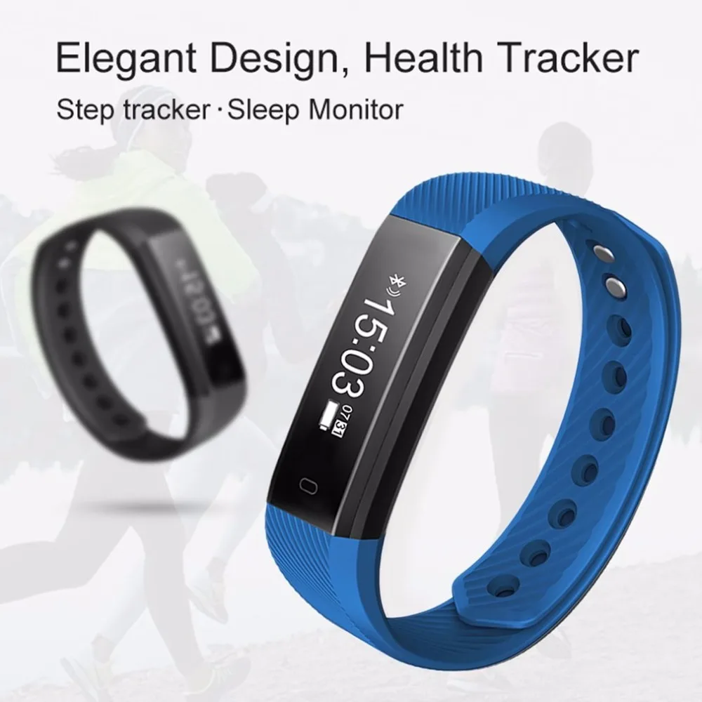 TLWD2 водонепроницаемый Smartband Смарт Bluetooth 4,0 браслет с 0,86 дюймов OLED сенсорный экран Мониторинг сна шаг подсчета