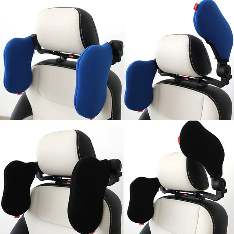 

Car Memory Foam Headrest Children Adult Sleep Side Head Support Pillow Neck Back Cushion Breathable Soft Comfortable Practical