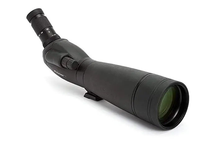 Зрительная труба Celestron TrailSeeker20-60X80MM под углом 45 градусов(черный