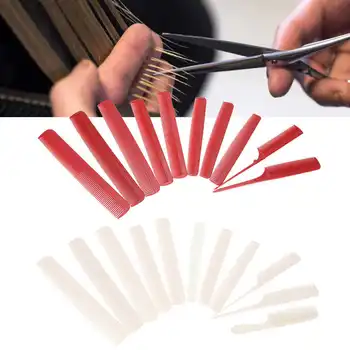 

Hair Comb Professional Hair Cutting Combs Plastic Hairdressing Styling Comb Set for Barber Salon Shampoo Brush