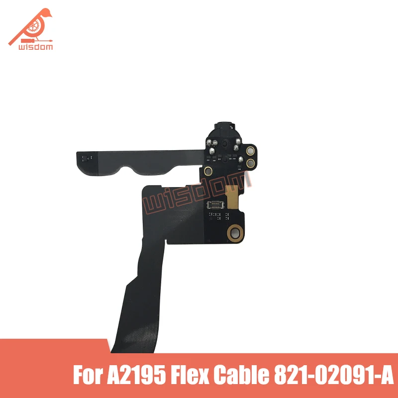 New Flex Cable for Macbook Pro 13 A2159 Headphone Audio Jack w Mic Microphone 821 02091 A EMC 3301 Mid 2019 Year