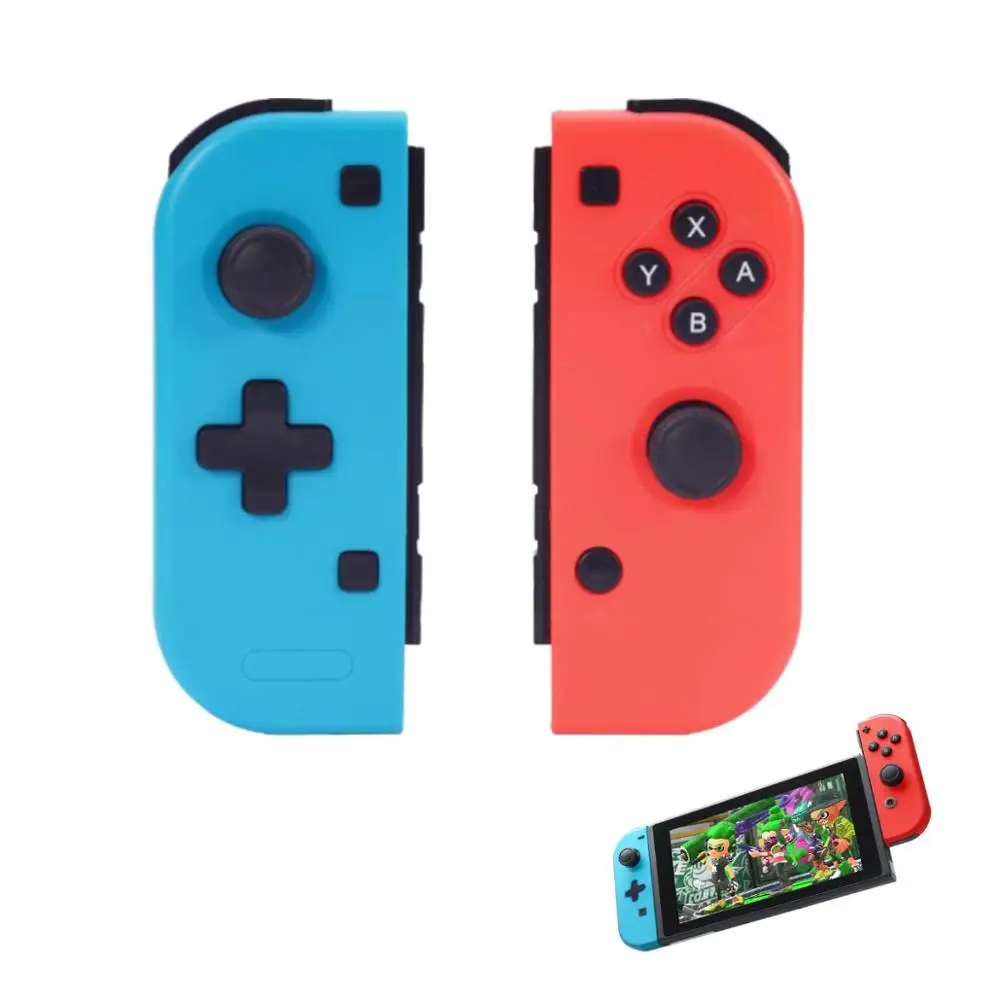 Беспроводной контроллер для nintendo Switch, сменный джойстик для Joy Con, беспроводной Bluetooth геймпад, контроллер с двумя осями двигателя