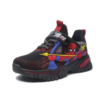 

2020 autumn New autumn lightweight kids shoes children boys sneakers toddler Spiderman Casual Sport Running Breathable