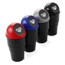Car Trash Garbage Can Auto Trash Dust Case Holder Bin box Car-styling