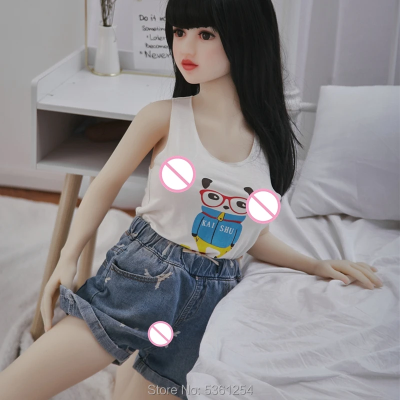 JND14-132cm Full TPE Silicone Love Dolls Sex Toy Real Masturbation Pussy Anal Oral Flexible Skeleton Sexdolls For Adult