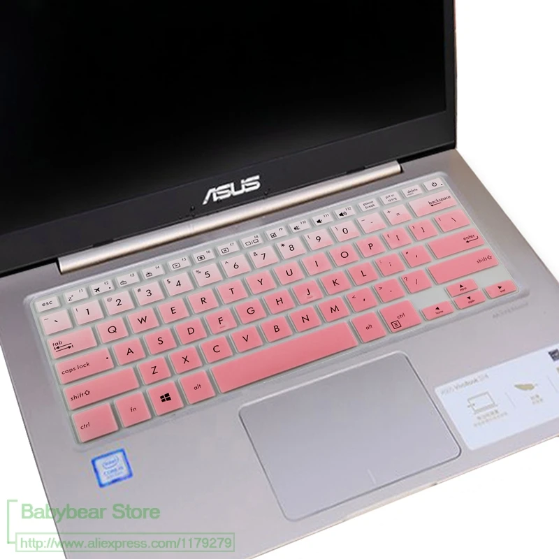 Для Asus Zenbook Pro 14 Ux480 Ux480Fd Ux450Fd ноутбук ПК чехол для клавиатуры ноутбука протектор 14 дюймов(макет США