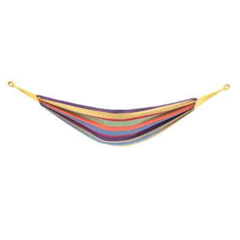 

200*150cm Portable Polyester & Cotton Hammock Color Strip