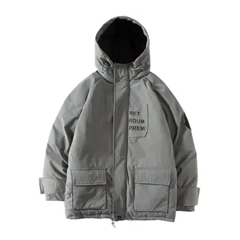 

2019 New Vintage Thick Parka Men Winter Parka Fashion Casual Man Warm Parka Winter Jacket Thick Manteau Homme Hiver Coats JJ60MF