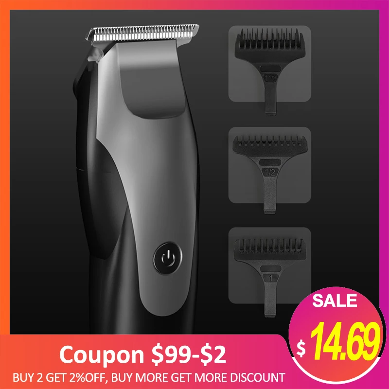 

Promotion XIAOMI ENCHEN electric Hair Clipper 10W High Power Gradient Shape USB Charging Hair Trimmer with 3 hair brushes black
