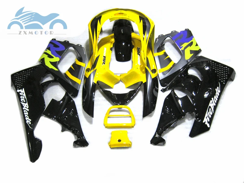 Подгонянный обтекатель комплект Подходит для Honda CBR900RR893 1996 1997 рынок запчастей АБС пластик CBR 900RR893 96 97 обтекатель наборы частей BV16