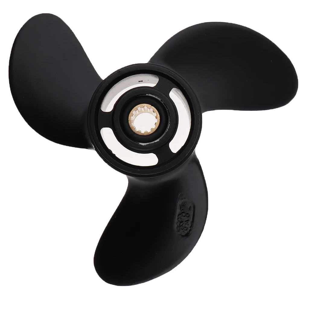55 x 85mm Outboard Propeller For Tohatsu Nissan Mercury 4-6HP 3R1W64516-0