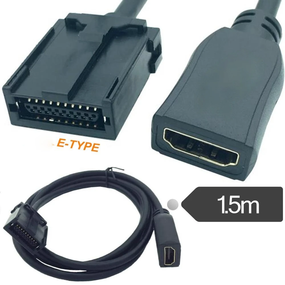 1 5 метров E-Тип HDMI-совместимый удлинитель A-типа AV-кабель для автомобиля м |
