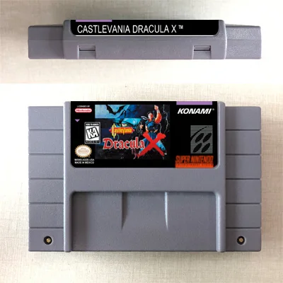 Caslevania Dracula X-карта действия для игры Версия США Английский язык | Электроника