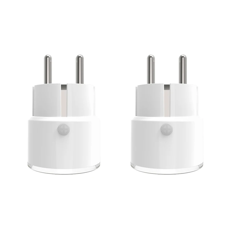 2pcs FR 10A Франция 10A Smart Plug Поддержка Amazon Alexa Google Home, IFTTT дистанционное управление WiFi переключатель мини розетка таймер - Цвет: 2pcs FR 10A