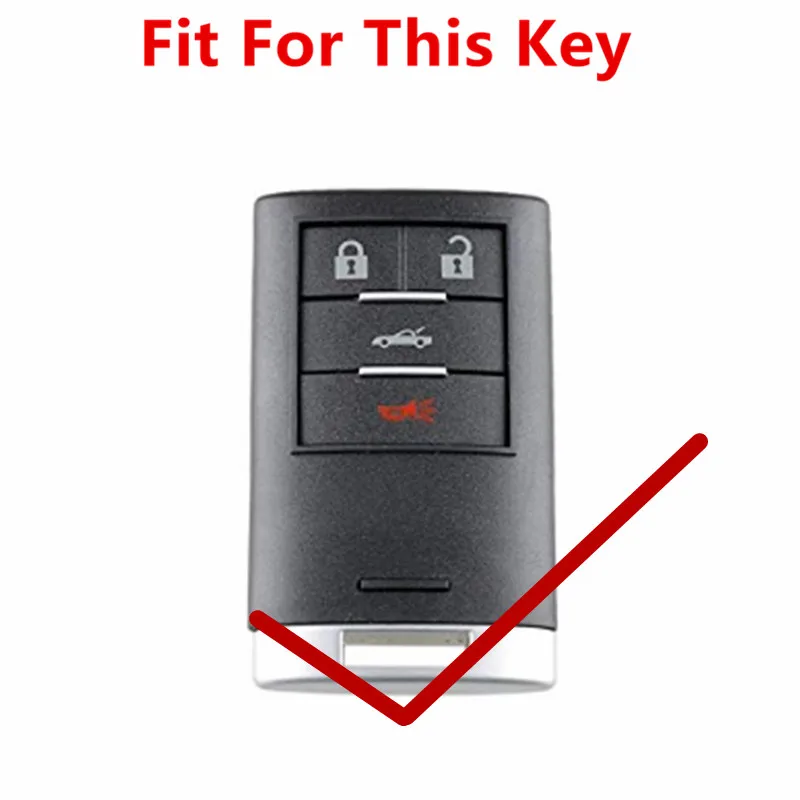 XIEAILI натуральная кожа 4 кнопки Автозапуск корпус умного ключа Крышка для Chevrolet Corvette/Captiva S390
