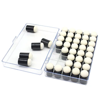 

40pcs Paint Multifunctional DIY Scrapbooking With Box Tool Ink Pad Finger Kids Sponge Daubers Stamping Handmade Craft