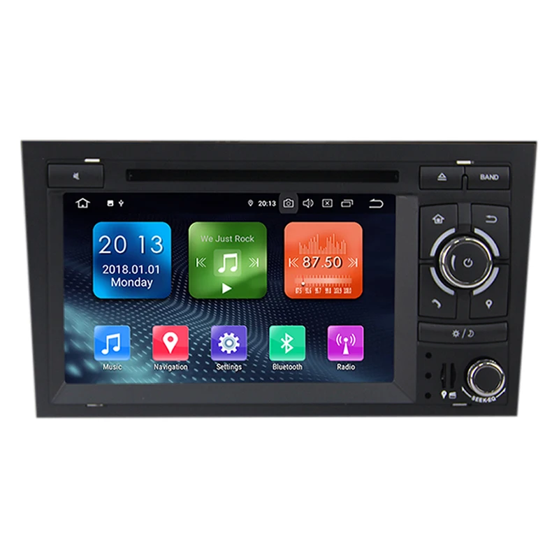 

Android 9.0 2Din Car DVD GPS 4G+32G Multimedia Player Bluetooth Stereo Radio For-Audi A3 S3 2003-2013