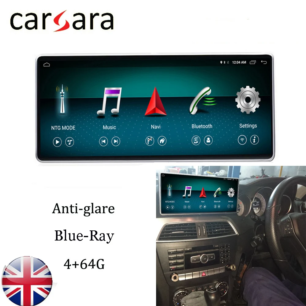 RHD W204 экран Модифицированная поддержка CarPlay для Mercedes Ben z 2011 2012 2013