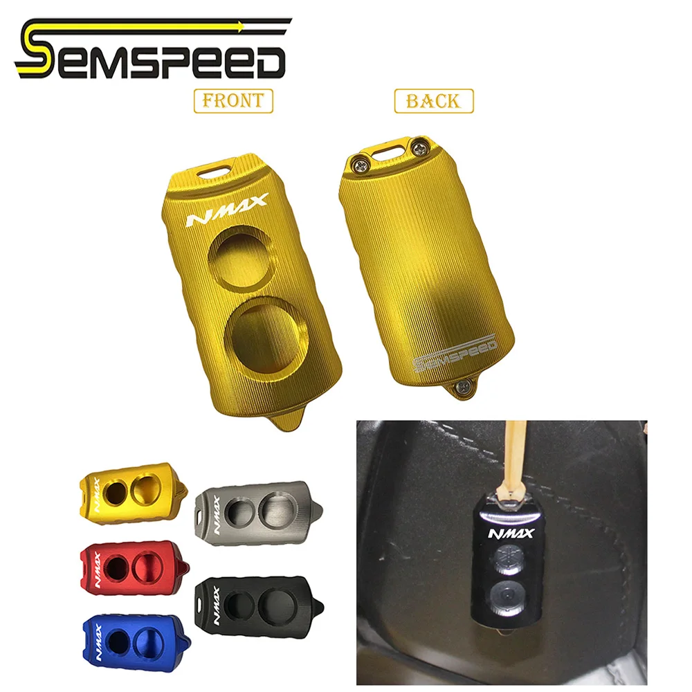 Аксессуары для мотоциклов NMAX155 NMAX125 NMAX150 2020 ЧПУ крышка ключей декоративная Yamaha NMAX