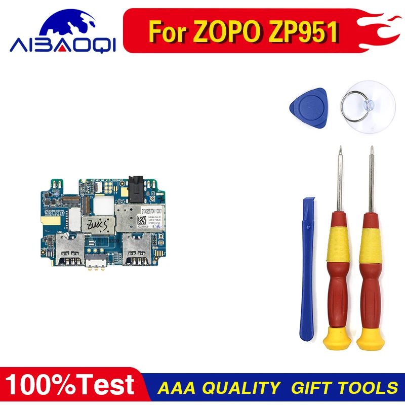 Mainboard 3G+32G ROM MT6753 Motherboard Flex Cable Board for ZOPO ZP951 Phone Perfect Replacement Parts Free Tools | Мобильные