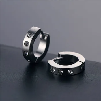 

Zg New Stud Earrings Round 2020 Statement Earrings Hoops for Men Ear Piercing Stud Earrings Fashion Jewelry