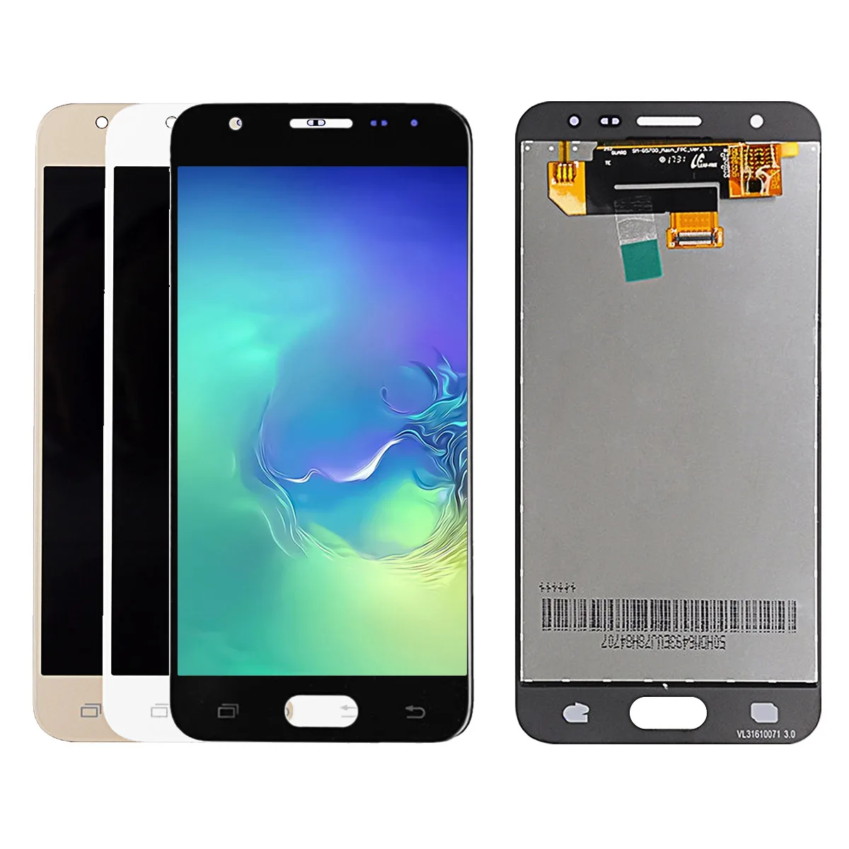 Для samsung Galaxy J5 prime G570F G570 SM ЖК дисплей для J5P кодирующий преобразователь сенсорного