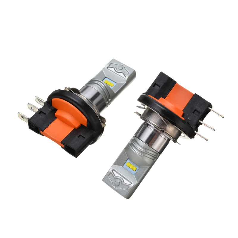 2 шт. H15 Светодиодный противотуманный фонарь 30 Вт CSP 1919 SMD противотуманная фара высокой мощности светодиодный чип 6000 К белый для автомобиля внешний противотуманный светильник головной светильник