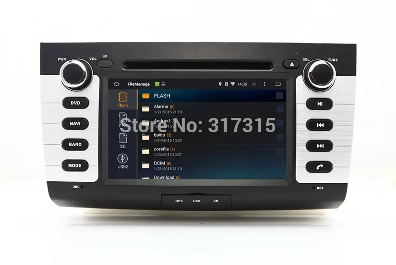 Excellent Quad core 1024*600 HD screen Android 9.0 Car DVD GPS radio Navigation for Suzuki Swift 2005-2010 with 4G/Wifi,DVR 3