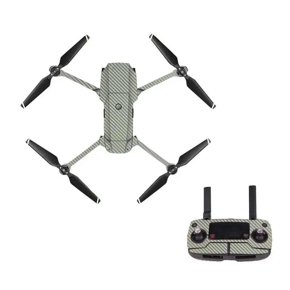 DJI Mavic Pro Drone стикер на тело водонепроницаемый ПВХ углеродное волокно для DJI Mavic Pro декоративные наклейки на кожу - Цвет: YSDJM0007