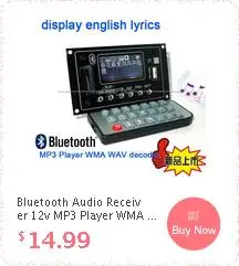 DYKB DC 12 В Bluetooth 5,0 приемник MP3 WAV плеер декодер доска FM радио TF карта USB+ пульт дистанционного управления FPR автомобильный усилитель мощности
