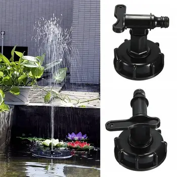 

1000L IBC 1/2" Water Tank Hose Garden Yard Adapter With Switch Fittings S8P5