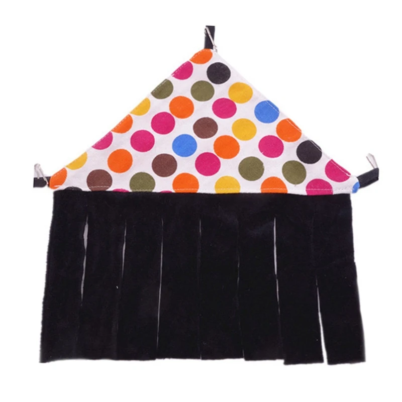 Гамак-кровать для маленьких домашних животных, клетка для домашних животных, гамак, подвесная хижина с занавеской, мягкая кровать для домашних животных, для котенка, хорька, щенка или маленького питомца