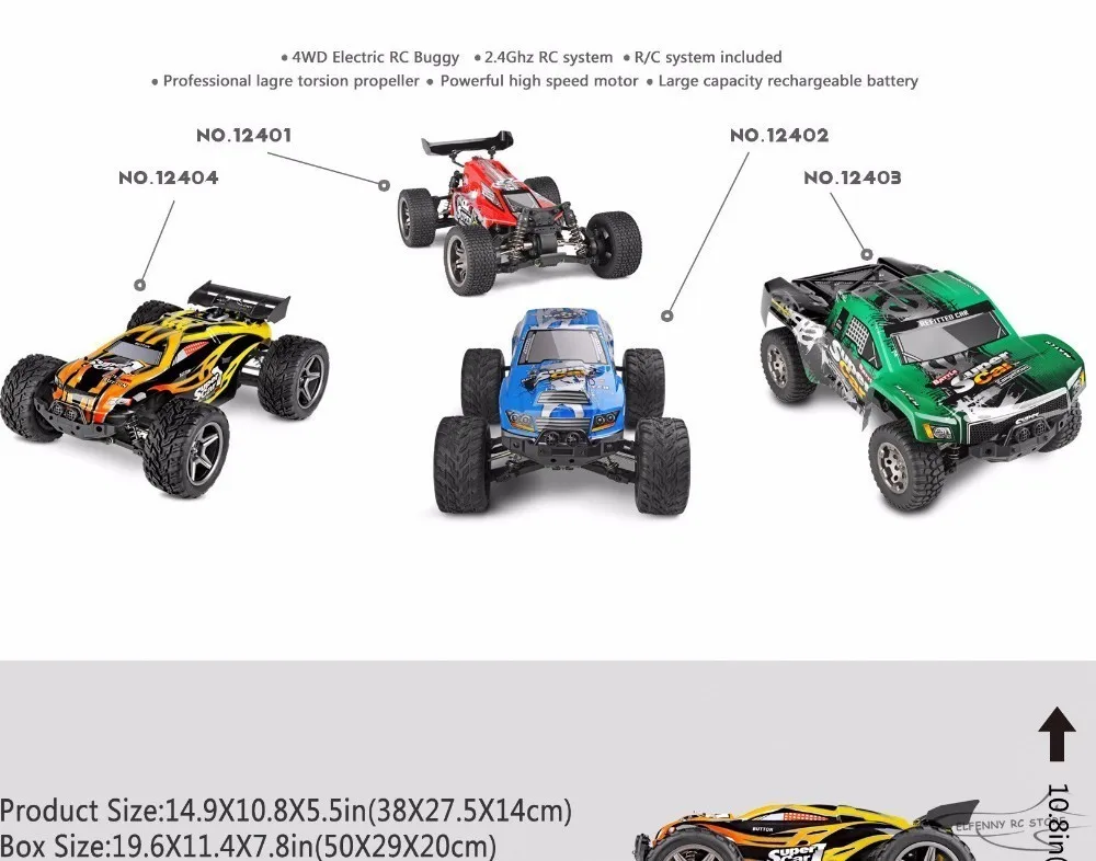 Прибытие WLtoys 12404 RC гоночный автомобиль 45 км/ч 1:12 4WD RC Гусеничный 2,4 ГГц 2CH брызгозащищенный пылезащитный RC дрейф забавные игрушки для улицы