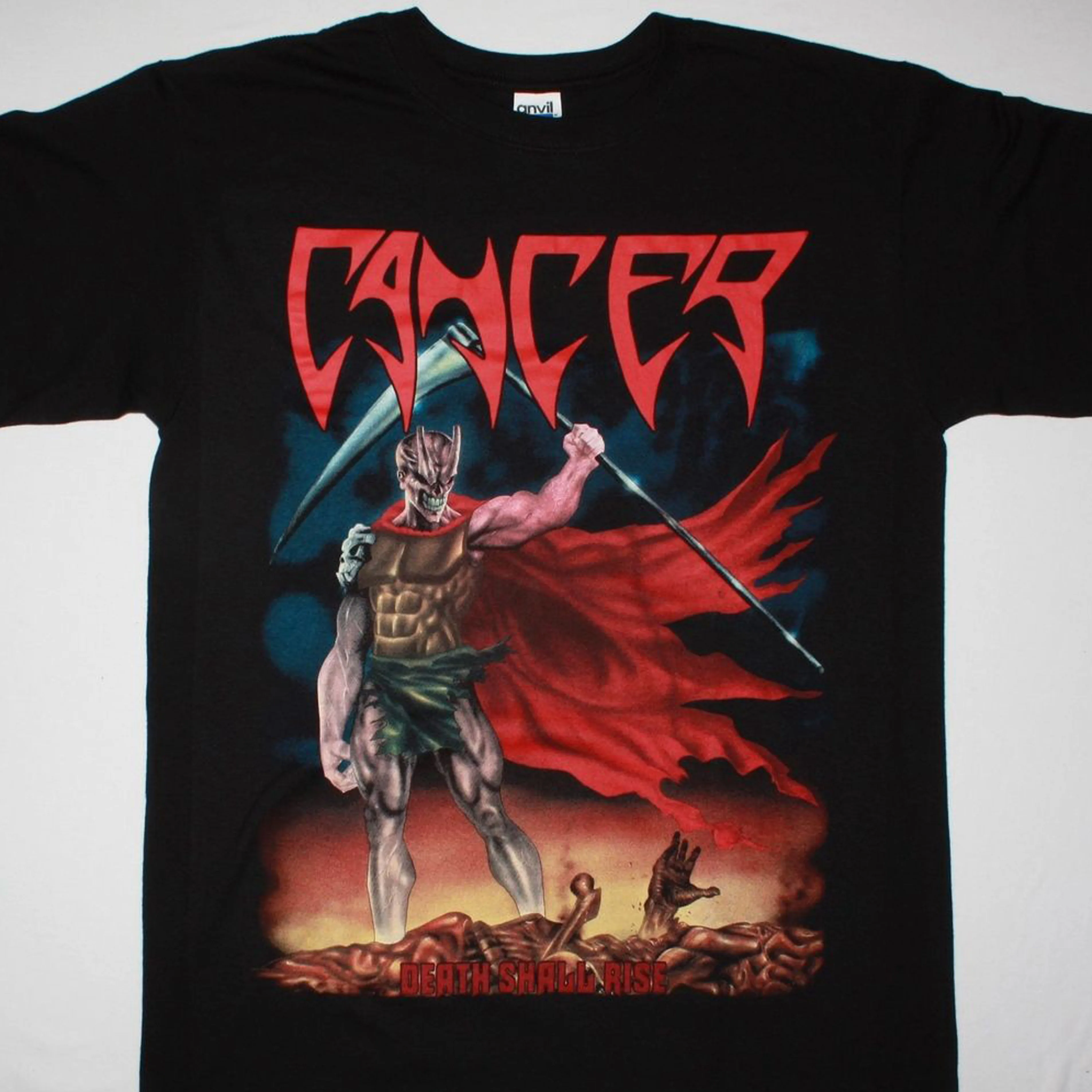 

Cancer Death Shall Rise Obituary Disincarnate Testament New Black T Shirt