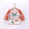 Baby Kids Toddler Long Sleeve Scarf Waterproof Art Smock Feeding Bib Apron Pocket Infant Boys Girls Burp Cloth Banana Bibs ► Photo 2/6