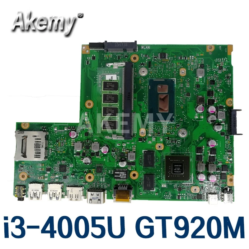 X540LJ материнская плата для ноутбука For Asus VivoBook X540LA F540L A540L оригинальная 4G-RAM i3-4005U GT920M