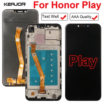 

6.3" Screen For Huawei Honor Play COR-L29 LCD Display With Frame Touch Screen Replacement Assembly For Honor Play LCD Screen