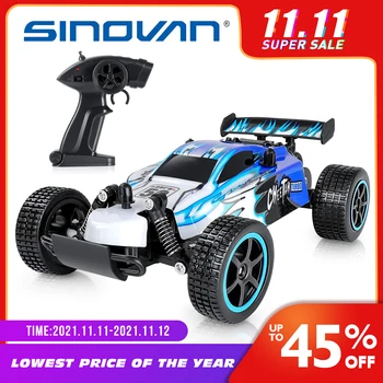 Sinovan RC Car 1:18 Off-Road Vehicle Toys 15-20km/h High Speed Radio Controled Car Drift 2.4G Remote Control Racing Car For Kids 1
