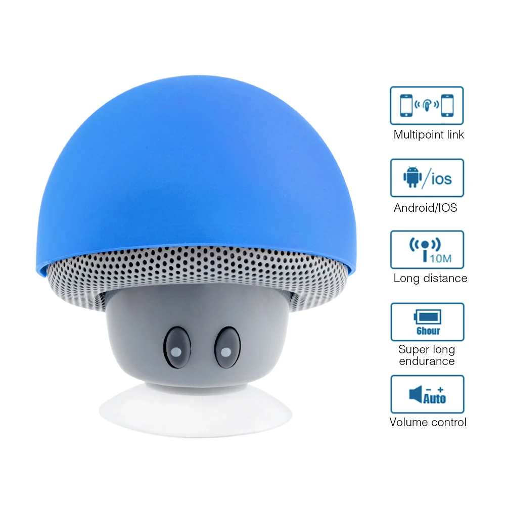 Мини беспроводной Bluetooth динамик MP3 музыкальный плеер с микрофоном