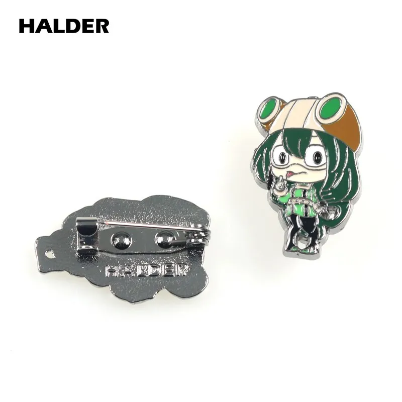 BR0051 аниме halder My Hero Academy металлические броши булавки на лацкан рюкзак ткань украшения значок ювелирные изделия аксессуары безделушки подарок