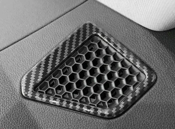 

For BMW 3 Series 2019-2020 G20 ABS Carbon Upper Air Outlet Vent Decorative Frame Trims 2Pcs LHD