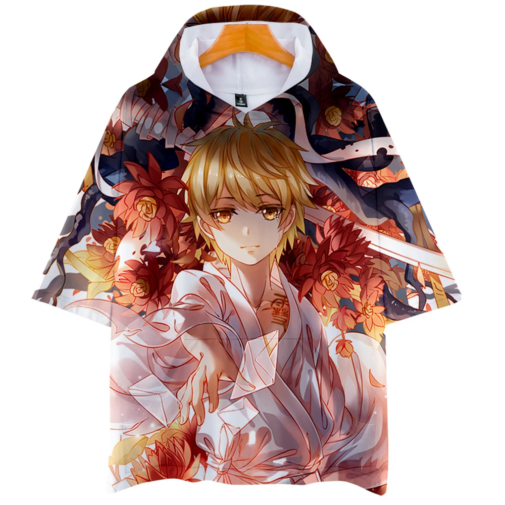 Футболки аниме Noragami Harajuku, толстовки, футболки с коротким рукавом для женщин/мужчин, повседневная одежда для фанатов, новинка, в стиле хип-хоп с принтом, в стиле KPOP