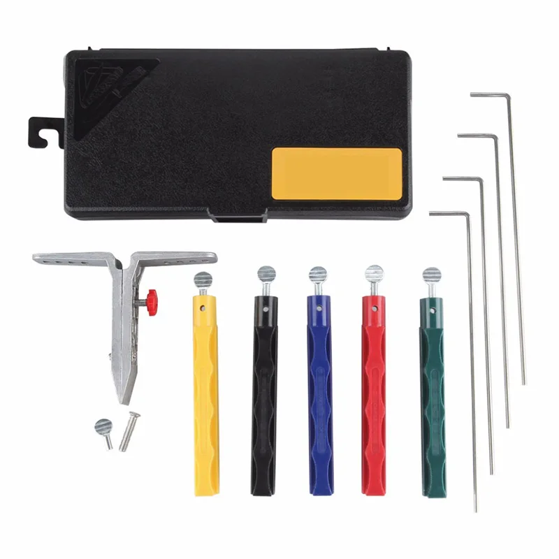 Best Professional Sharpener Molibao Knife sharpener Deluxe 5 Stones Sharpening System Set Extra Coarse Knife Sharpener Kit