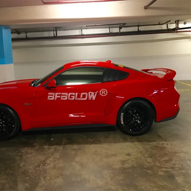Высокопрочный и качественный материал ABS для Ford Mustang 4 segment GT спойлер заднего крыла