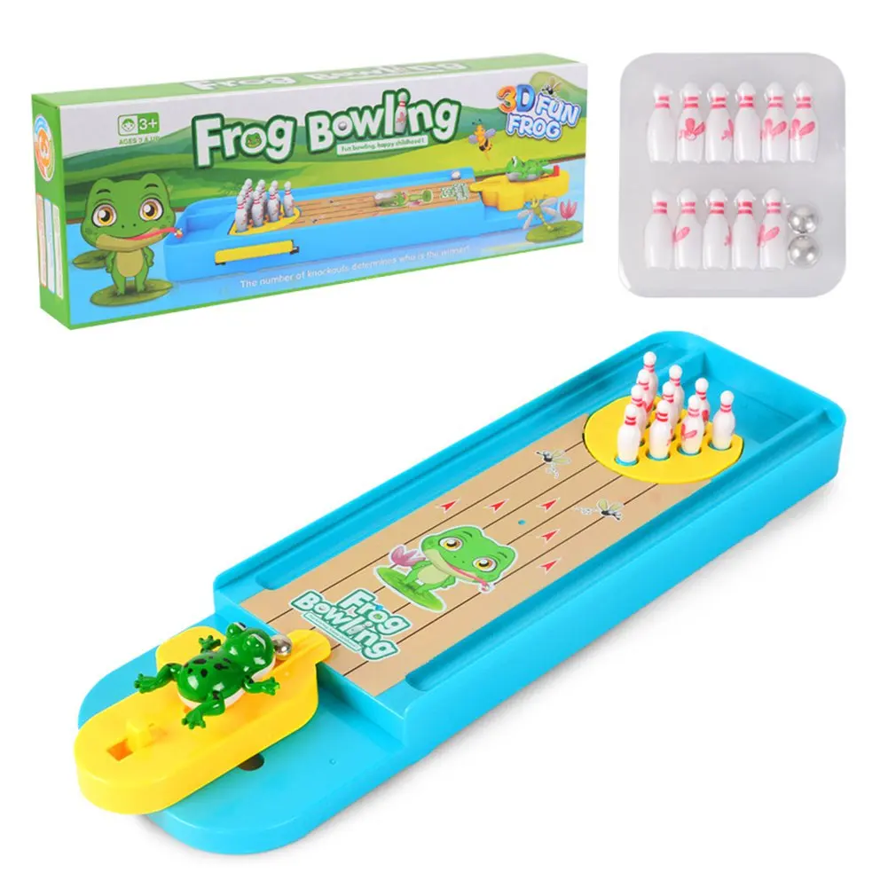 

Children'S Puzzle Board Game Interactive Creative Mini Bowling Marble Interactive Board Game Children Toys