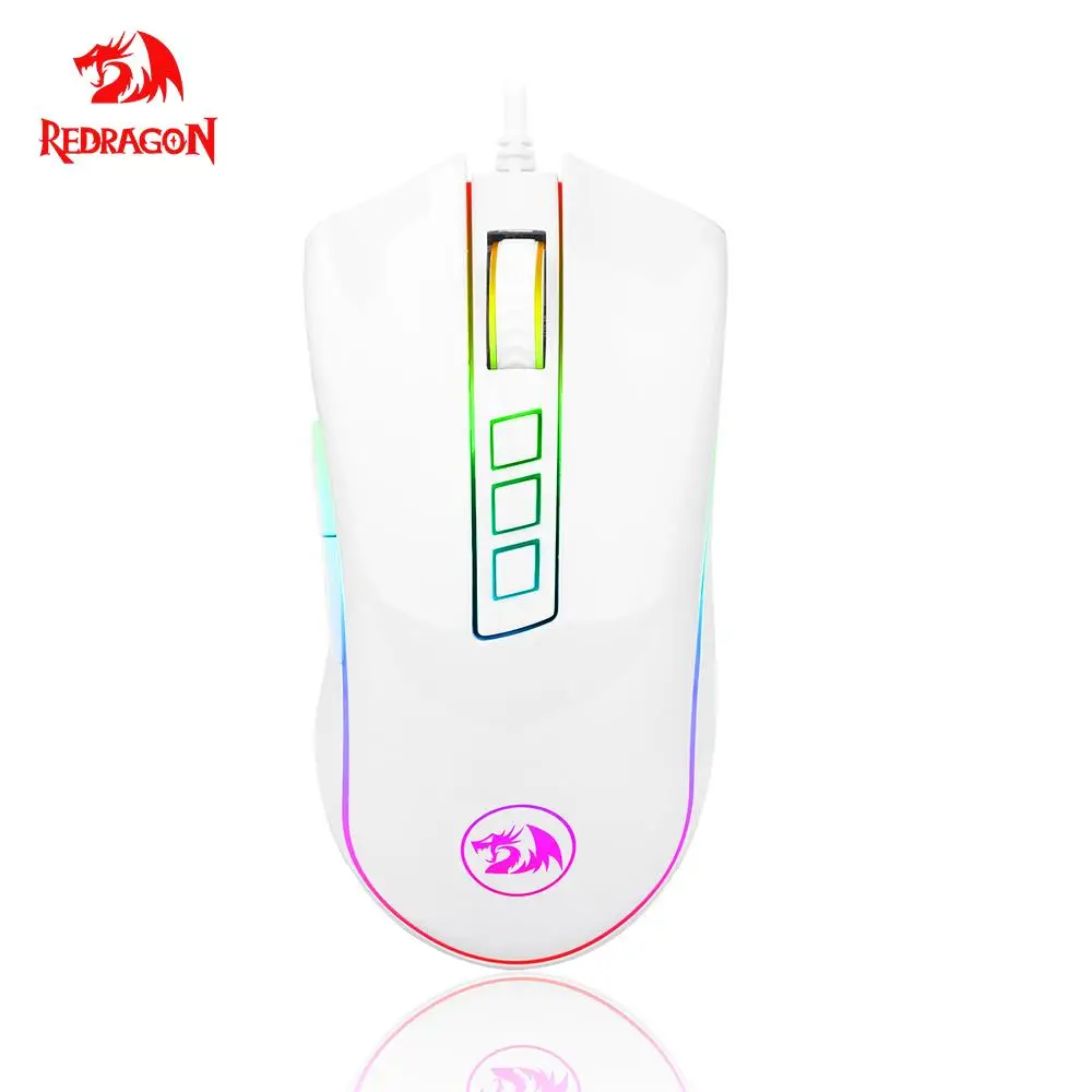 Игровая мышь Redragon COBRA M711 проводная 10000 DPI 9 кнопок | Компьютеры и офис