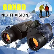 

Night View 60x60 3000M High Definition Binoculars Telescope Waterproof Military For Outdoor Hunting Sports Travel Spotting