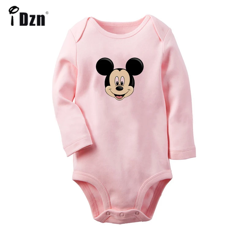 ieBabyP3008C Милый комбинезон для новорожденных с рисунком мышки, утки, собаки, комбинезон с длинными рукавами для малышей, рождественский подарок - Цвет: ieBabyP3008C