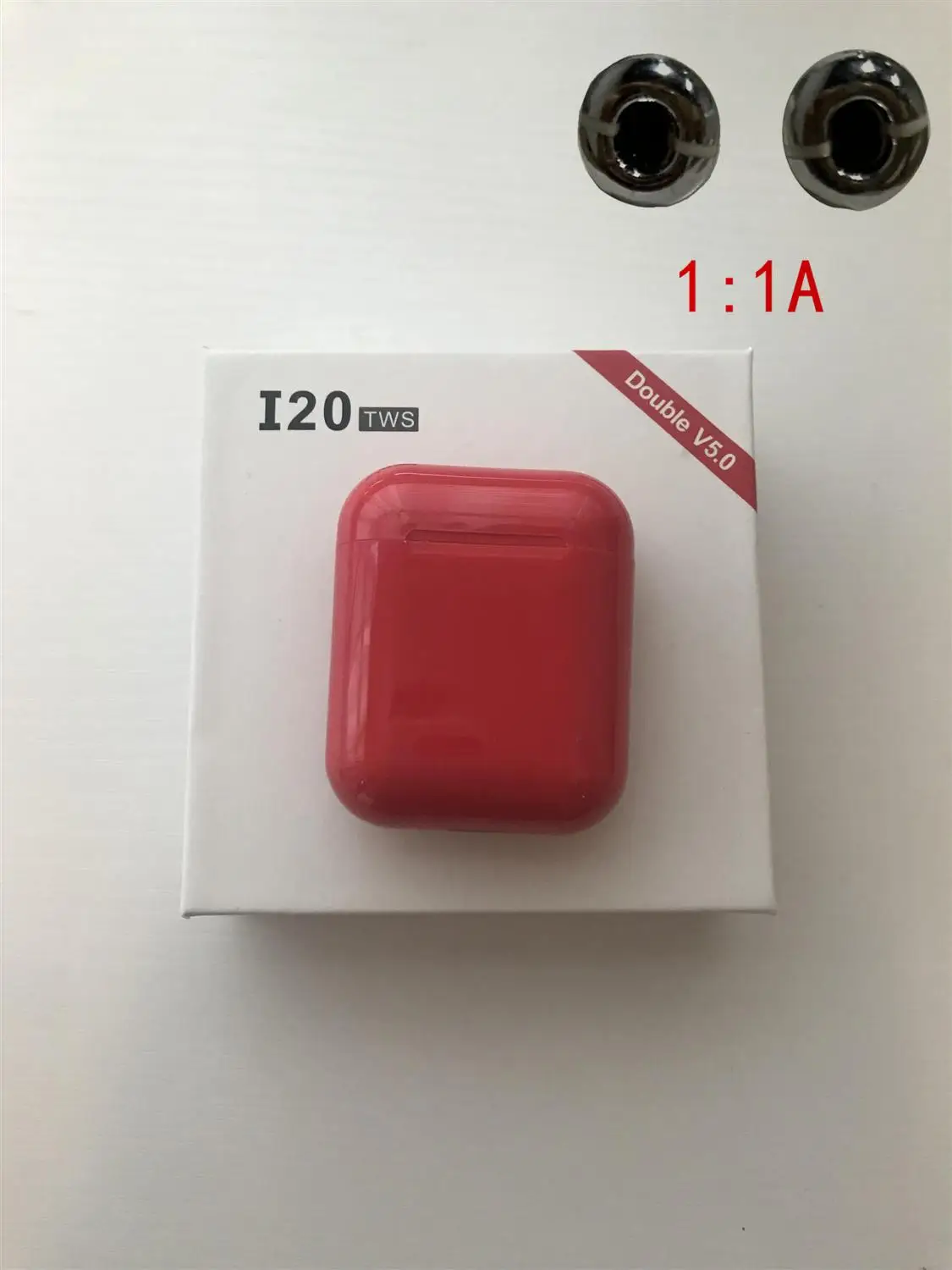 quality A I20 tws 1:1 размер Bluetooth наушники спортивные наушники беспроводные наушники PK w1 чип i30 i60 i50 PK i10 i13 i15 tws для всех смартфонов - Цвет: quality A